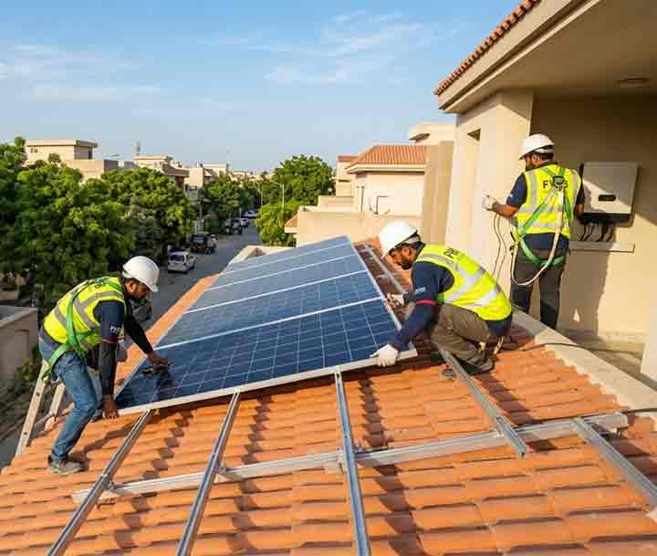 solar installation in karachi